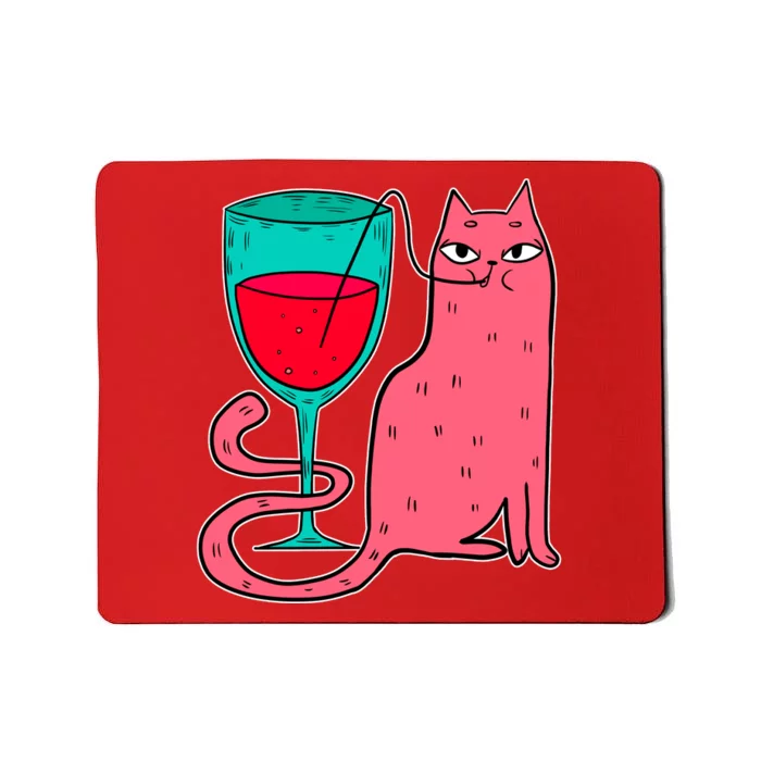 Wino Kitty Mousepad