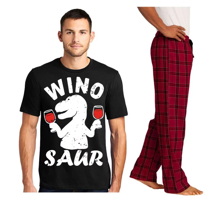 Wino Saur Funny Wine Pajama Set