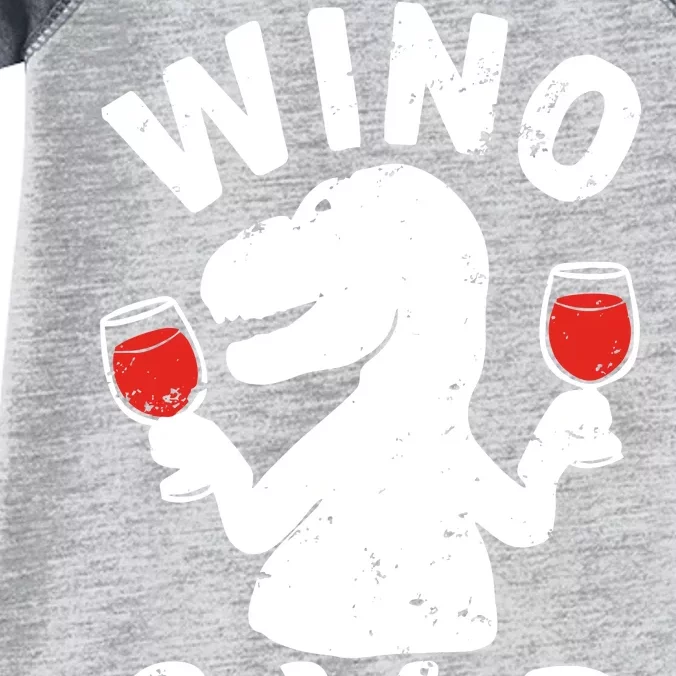 Wino Saur Funny Wine Infant Baby Jersey Bodysuit