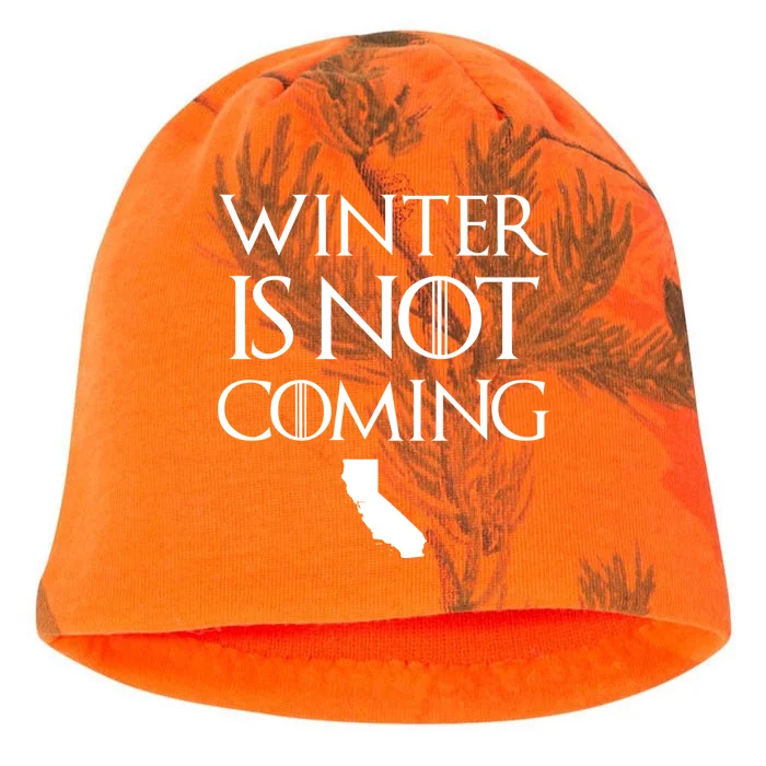 Winter Is Not Coming California Kati - Camo Knit Beanie