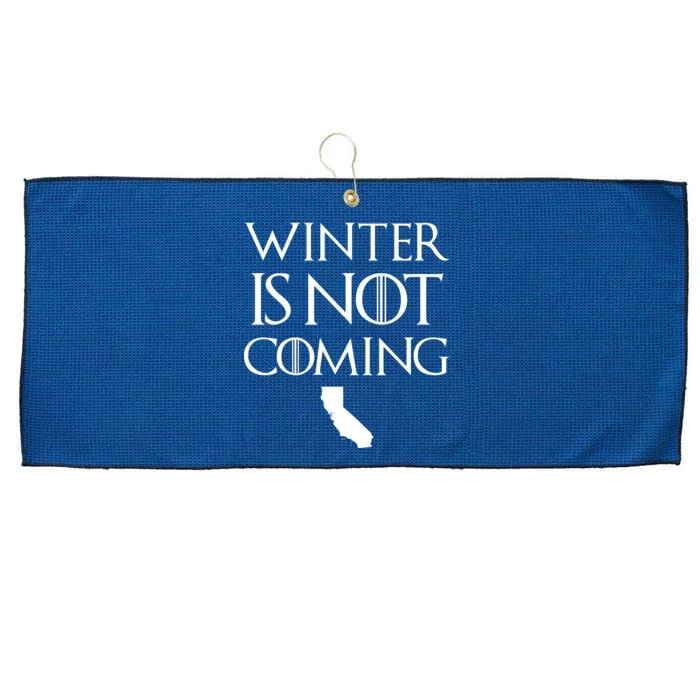 Winter Is Not Coming California Large Microfiber Waffle Golf Towel