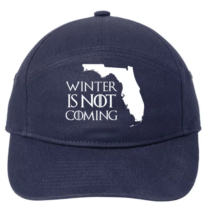 Winter Is Not Coming Florida 7-Panel Snapback Hat