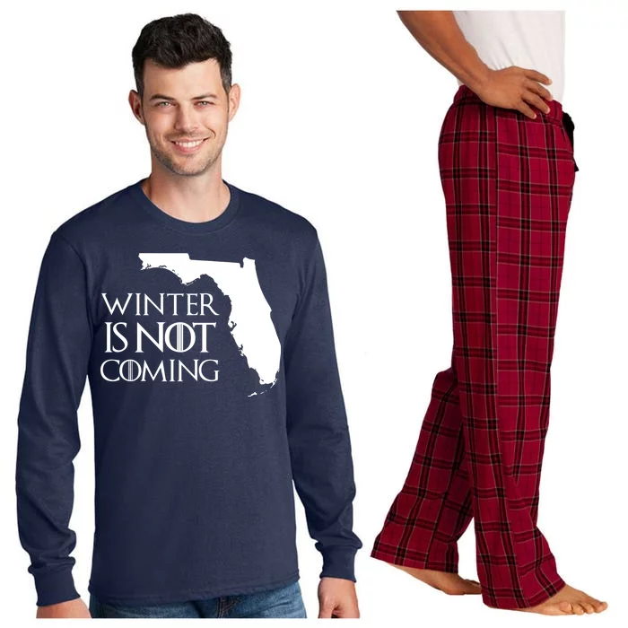 Winter Is Not Coming Florida Long Sleeve Pajama Set