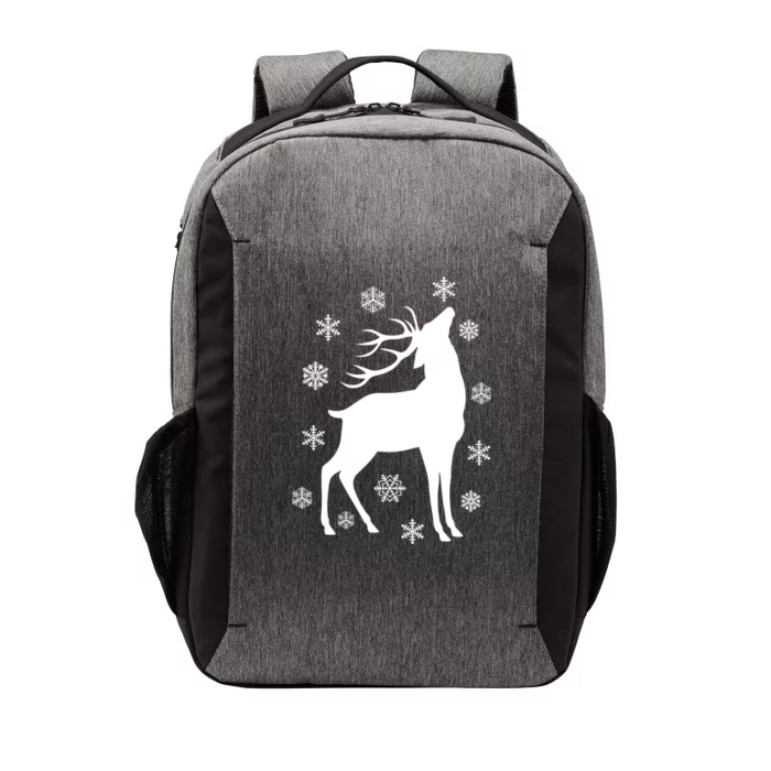 Winter Reindeer Vector Backpack