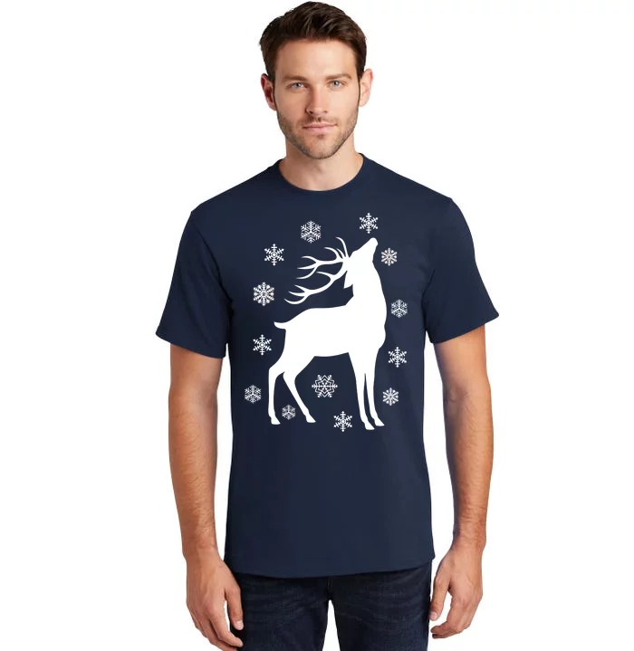 Winter Reindeer Tall T-Shirt