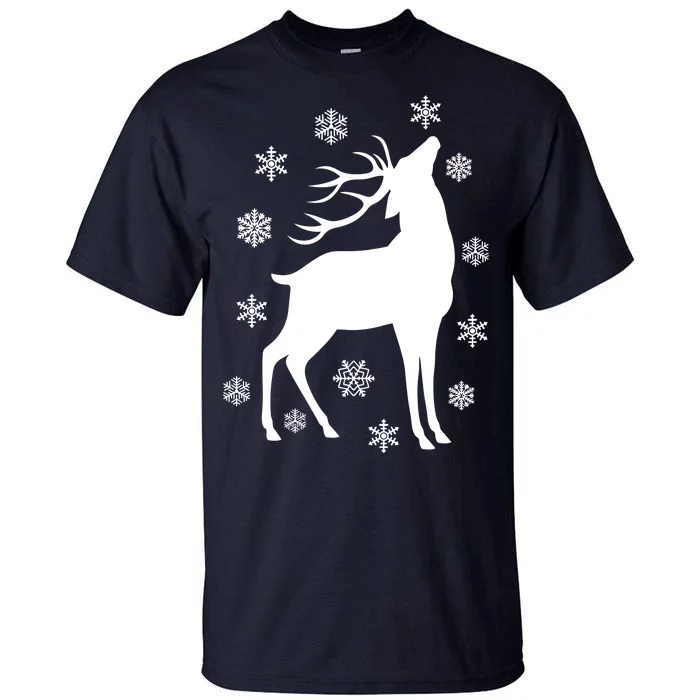 Winter Reindeer Tall T-Shirt