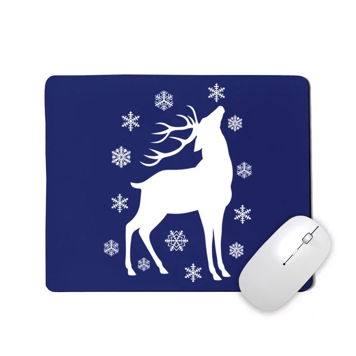 Winter Reindeer Mousepad