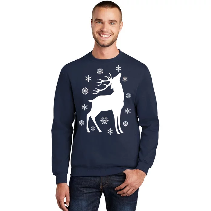 Winter Reindeer Tall Sweatshirt