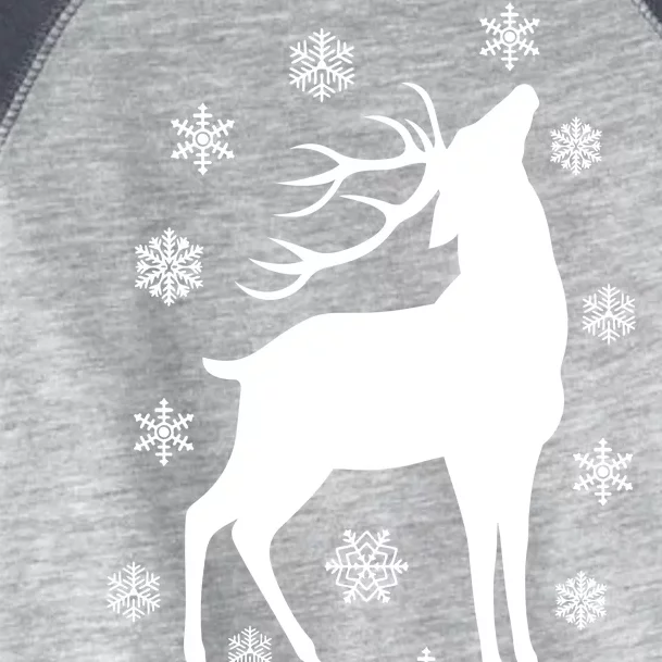 Winter Reindeer Toddler Fine Jersey T-Shirt