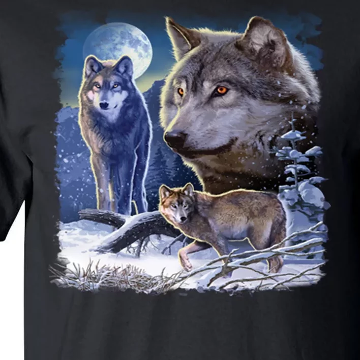 Winter Wolves Tall T-Shirt