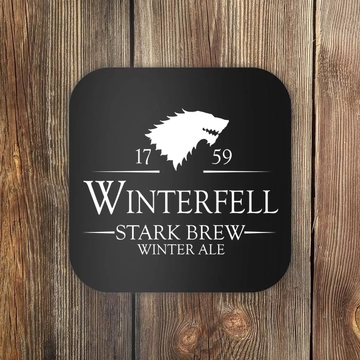 Winterfell College Stark Brew Coaster