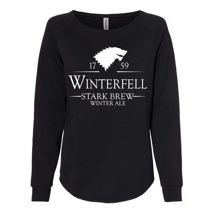 Winterfell College Stark Brew Womens California Wash Sweatshirt