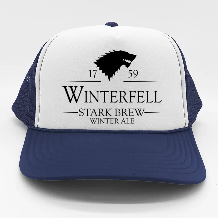 Winterfell College Stark Brew Trucker Hat