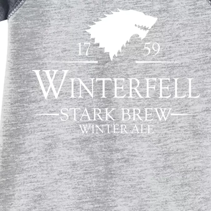 Winterfell College Stark Brew Infant Baby Jersey Bodysuit