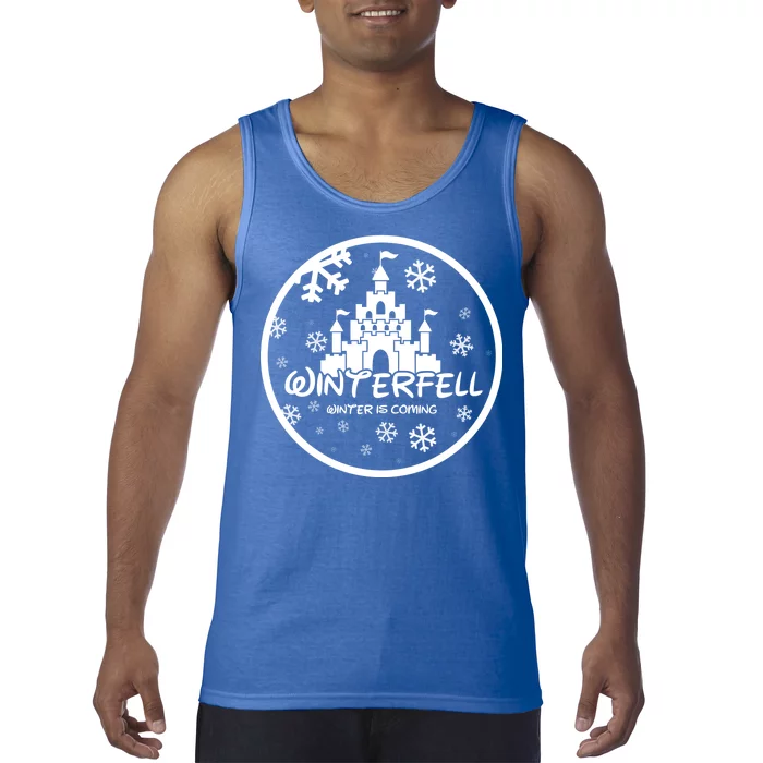 Winterfell Parody Logo Winter Is Coming Tank Top