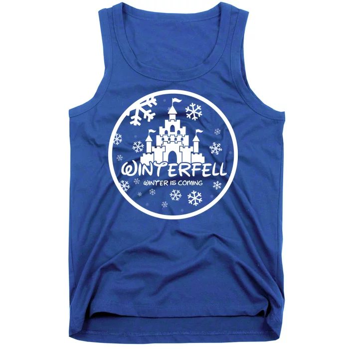 Winterfell Parody Logo Winter Is Coming Tank Top