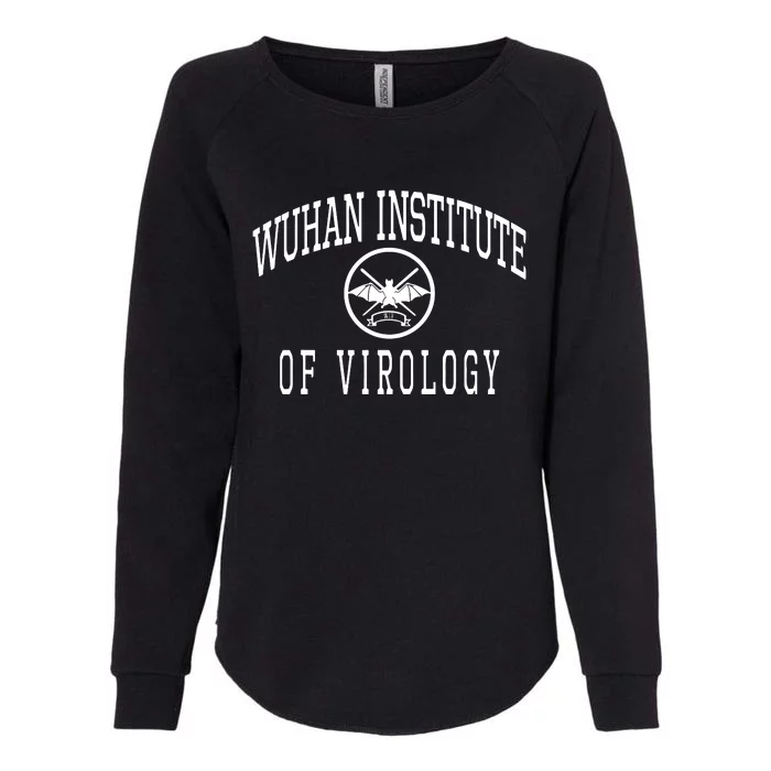 Wuhan Institute Of Virology Womens California Wash Sweatshirt