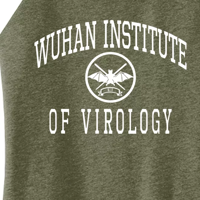 Wuhan Institute Of Virology Women’s Perfect Tri Rocker Tank