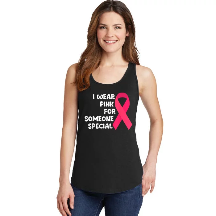 Wear It Pink Breast Cancer Shirts Ribbon Breast Cancer Pink Ladies Essential Tank