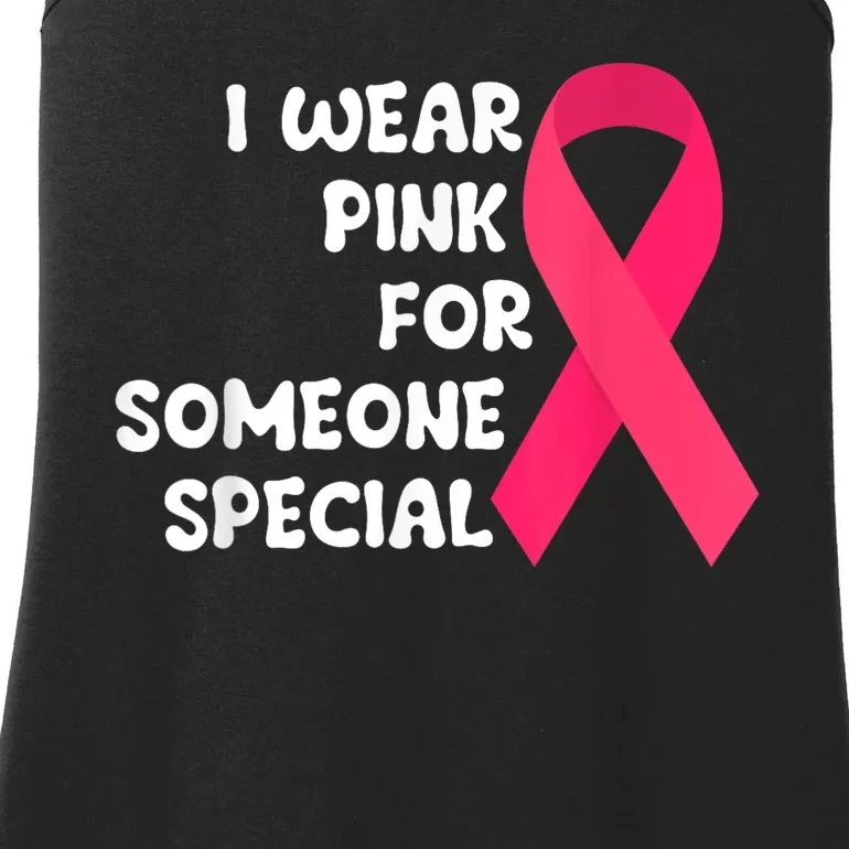 Wear It Pink Breast Cancer Shirts Ribbon Breast Cancer Pink Ladies Essential Tank