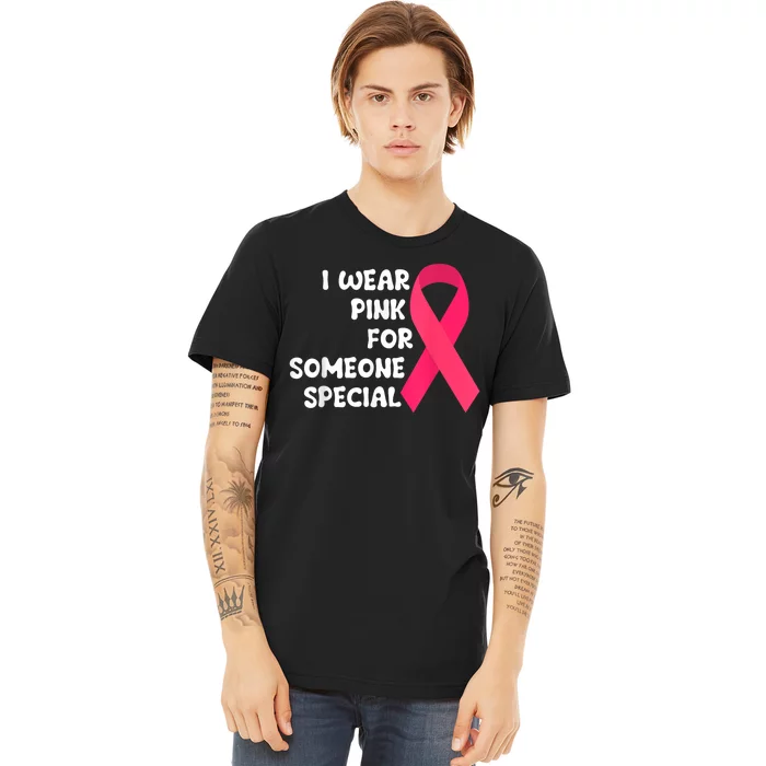 Wear It Pink Breast Cancer Shirts Ribbon Breast Cancer Pink Premium T-Shirt