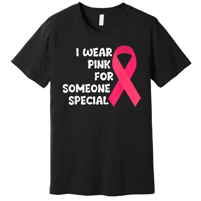 Wear It Pink Breast Cancer Shirts Ribbon Breast Cancer Pink Premium T-Shirt