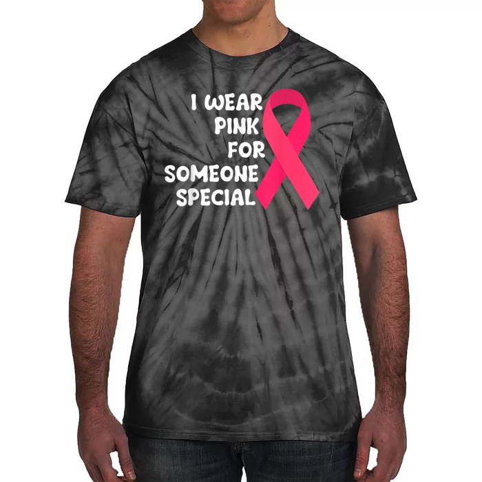 Wear It Pink Breast Cancer Shirts Ribbon Breast Cancer Pink Tie-Dye T-Shirt