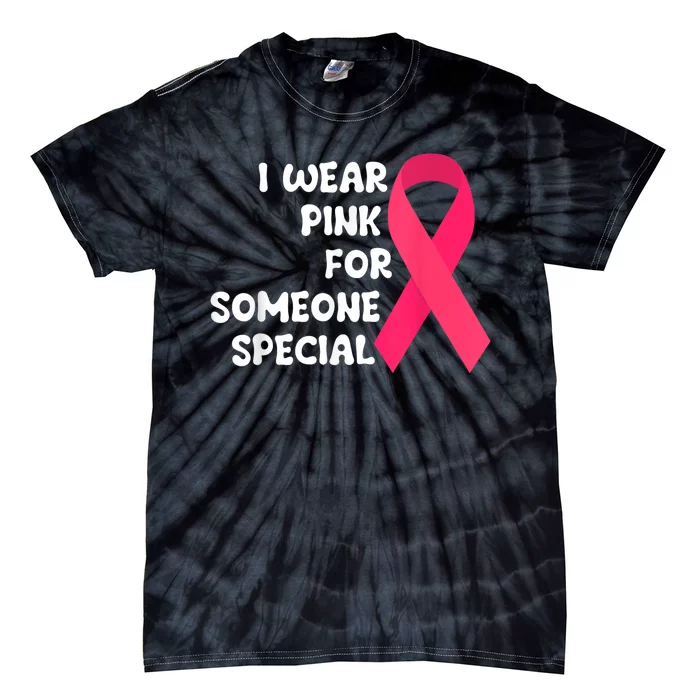 Wear It Pink Breast Cancer Shirts Ribbon Breast Cancer Pink Tie-Dye T-Shirt