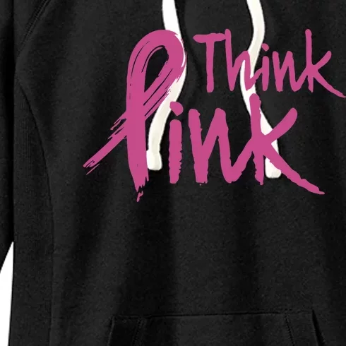 Wear It Pink Breast Cancer Shirts Ribbon Breast Cancer Pink Women's Fleece Hoodie