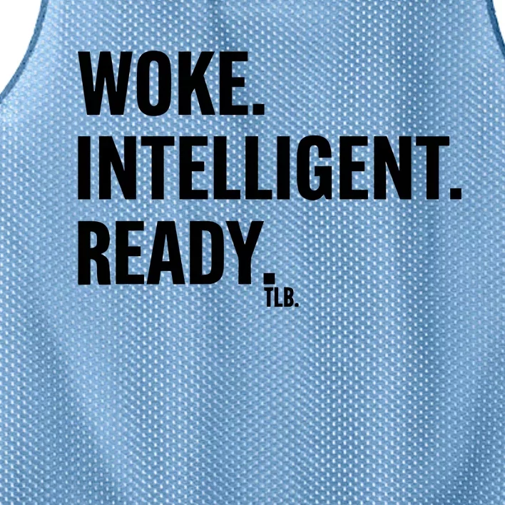 Woke Intelligent Ready Tlb Mesh Reversible Basketball Jersey Tank