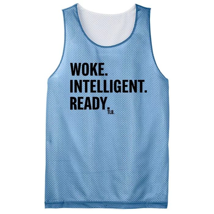 Woke Intelligent Ready Tlb Mesh Reversible Basketball Jersey Tank