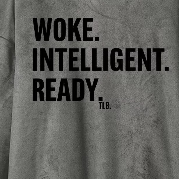 Woke Intelligent Ready Tlb Hooded Wearable Blanket