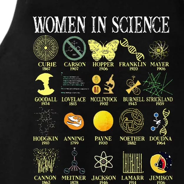 Women In Science Ladies Tri-Blend Wicking Tank