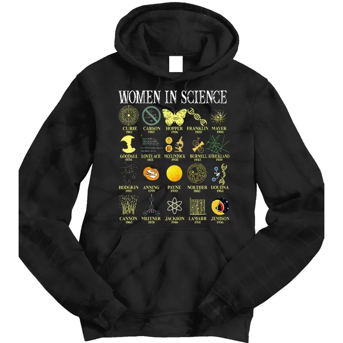 Women In Science Tie Dye Hoodie