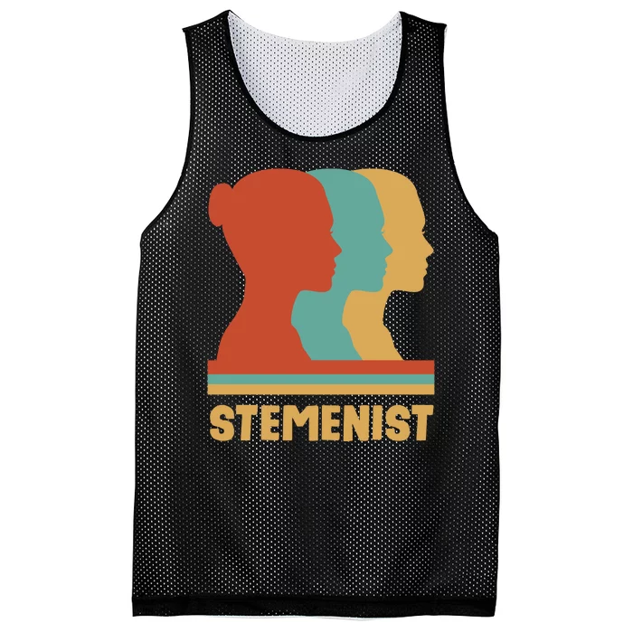 Women In Stem Mesh Reversible Basketball Jersey Tank