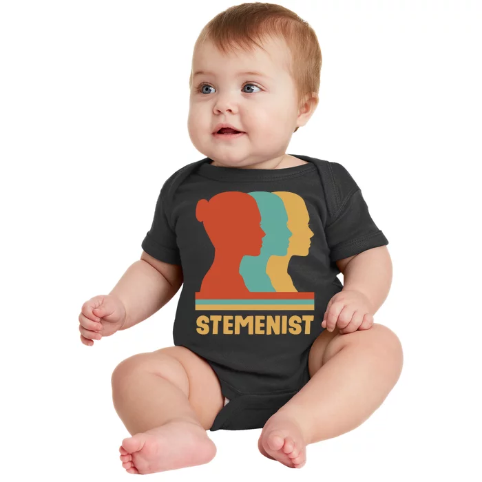 Women In Stem Baby Bodysuit