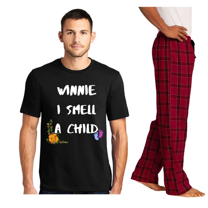 Winnie I Smell A Child Halloween Pregnancy Gift Pajama Set