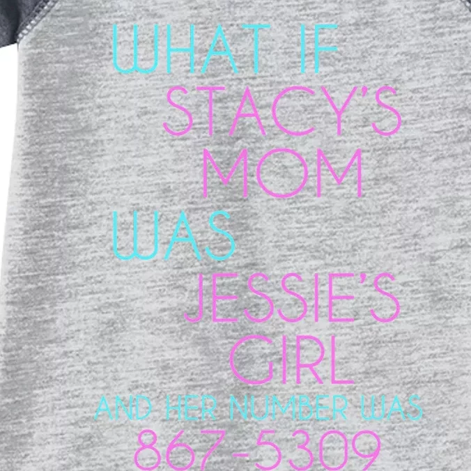 What If Stacy's Mom Was Jessie's Infant Baby Jersey Bodysuit