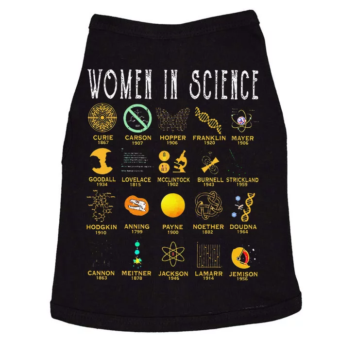 Women In Science Doggie Tank