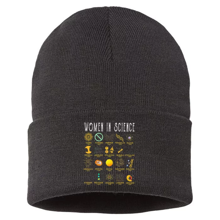 Women In Science Sustainable Knit Beanie