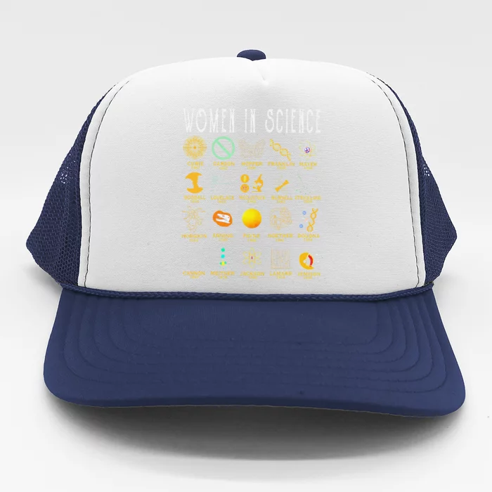 Women In Science Trucker Hat