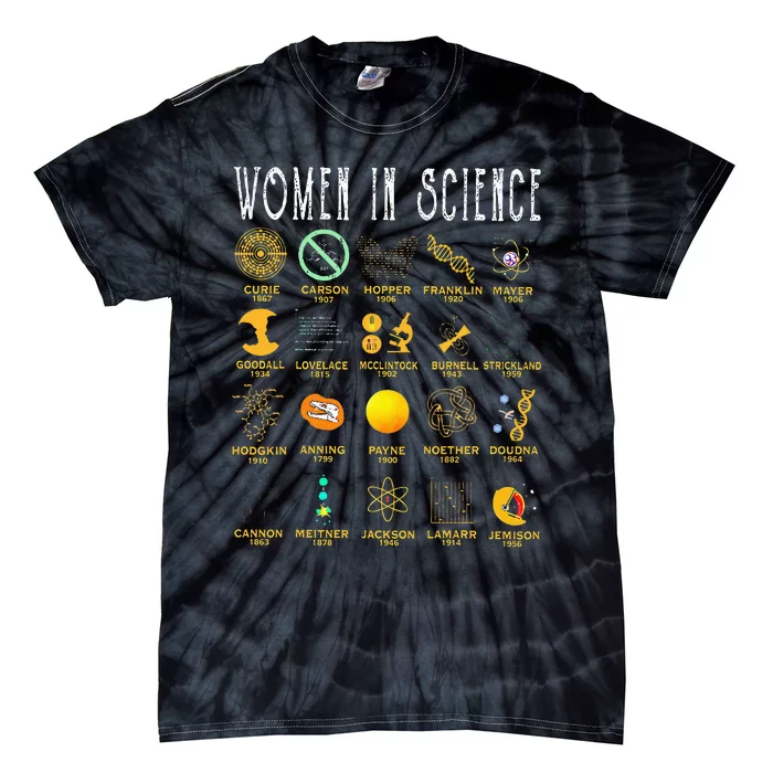 Women In Science Tie-Dye T-Shirt