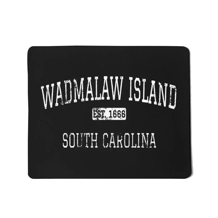 Wadmalaw Island South Carolina Sc Vintage Mousepad