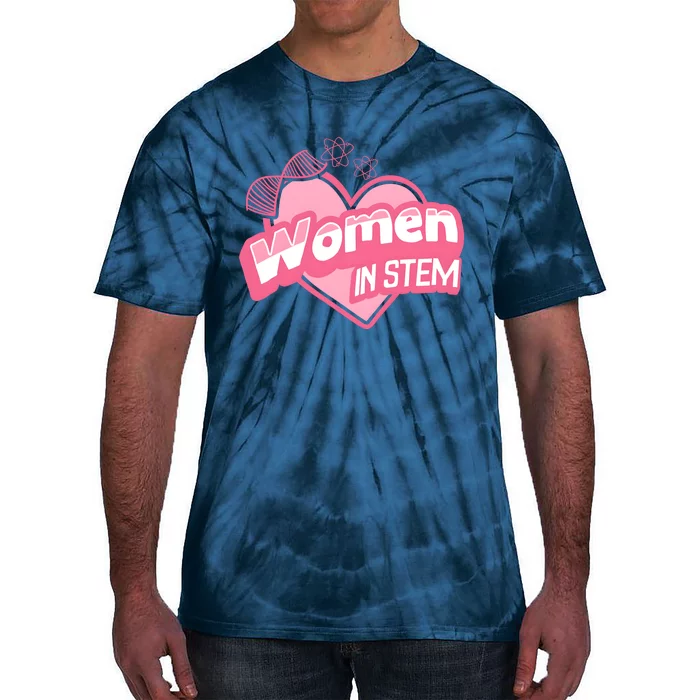 Women In Stem For Science Teacher Tie-Dye T-Shirt