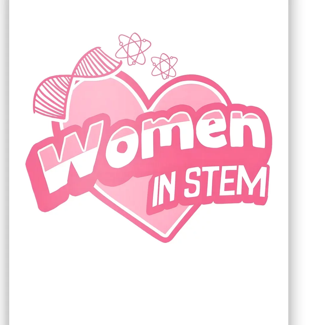 Women In Stem For Science Teacher Poster