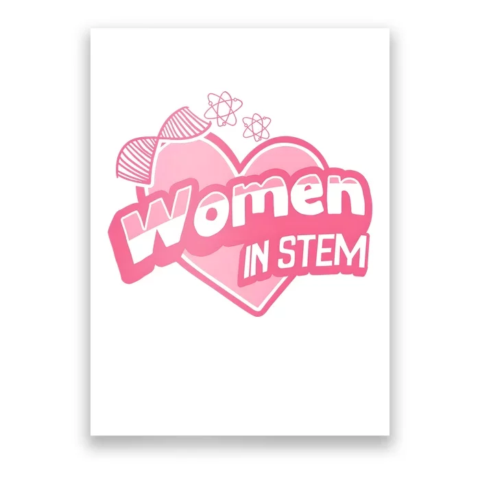 Women In Stem For Science Teacher Poster