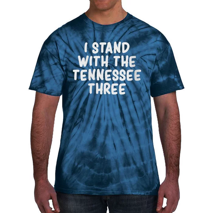 Women I Stand With The Tennessee Three Tie-Dye T-Shirt