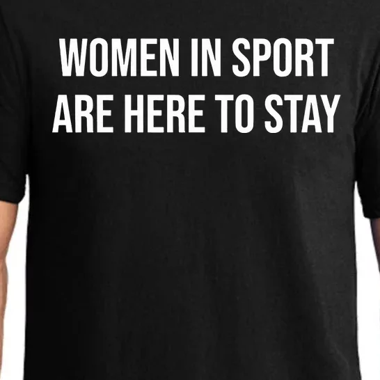 Women In Sport Are Here To Stay Pajama Set