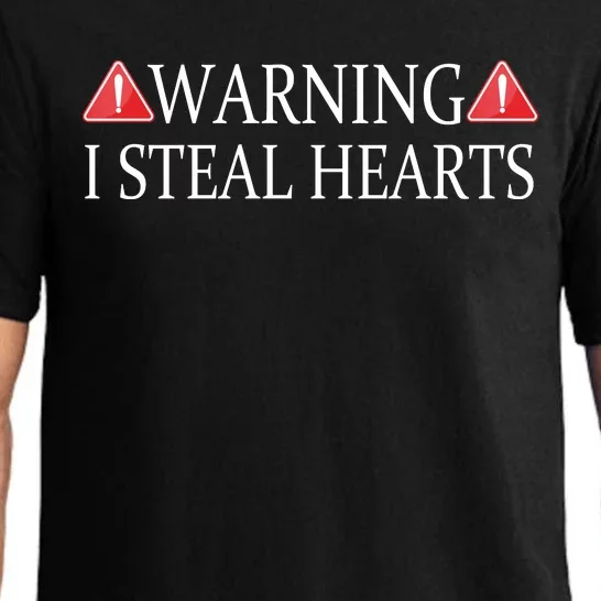 Warning I Steal Hearts Pajama Set