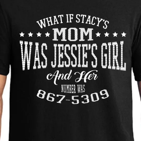 What If Stacys Mom Was Jessies Girl And Her Number Pajama Set